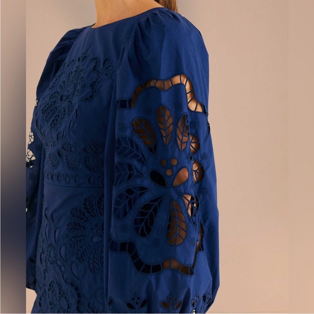 FARM Rio Flowery Richelieu Mini Dress - Picture 2 of 10